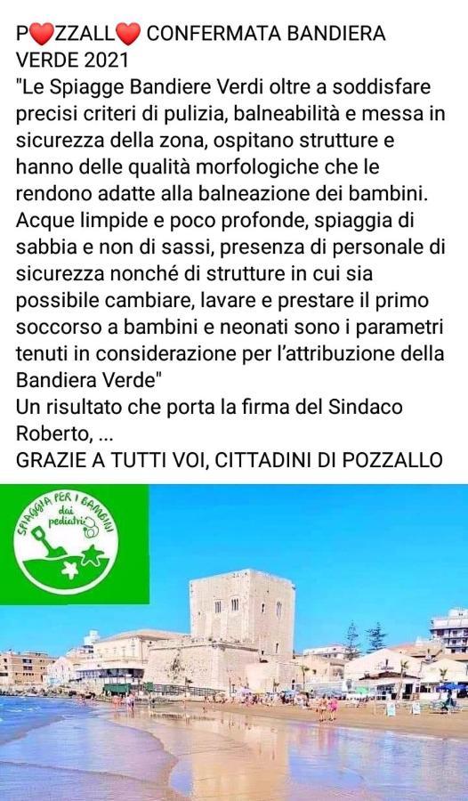 A Pozzallo Vicino Al Mare Villa Ngoại thất bức ảnh